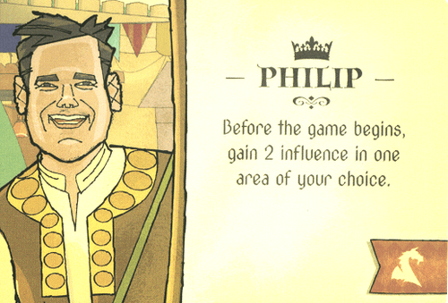 Crown of Aragón: Philip Leader Promo Card
