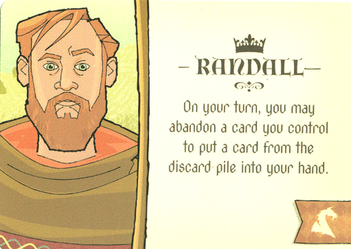 Crown of Aragón: Randall Leader Promo Card