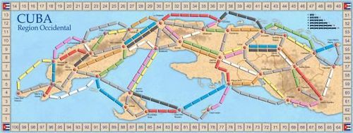 Cuba: Region Occidental (fan expansion for Ticket to Ride)