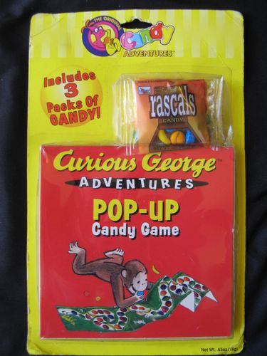 Curious George Adventures Pop-Up Candy Game