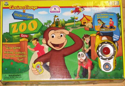 Curious George: Hide and Seek Zoo Game