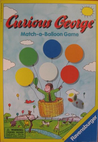 Curious George Match-a-Balloon Game