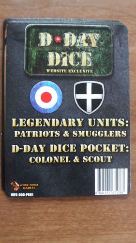 D-Day Dice (Second edition): Patriots & Smugglers