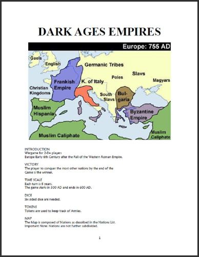Dark Ages Empires