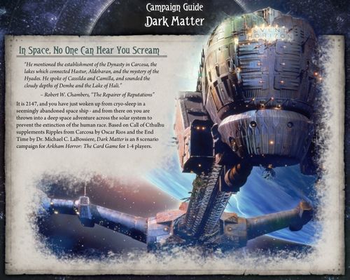 Dark Matter (fan expansion for Arkham Horror Card Game)