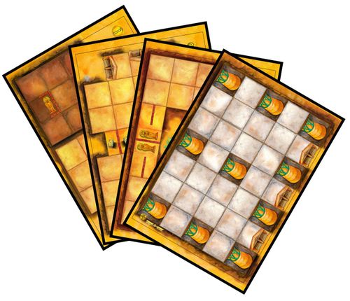 Das Labyrinth des Pharao: Pharaos Gruft – Four Game Boards