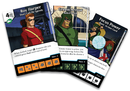 DC Comics Dice Masters: Archers Promo Cards