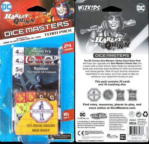 DC Comics Dice Masters: Harley Quinn Team Pack