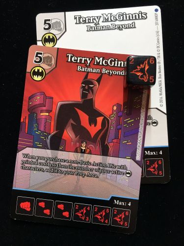DC Comics Dice Masters: Terry McGinnis Promo Cards