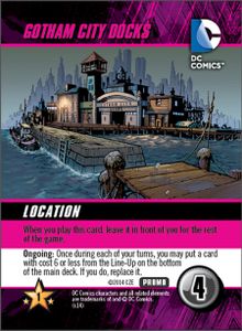 DC Deck-Building Game: Gotham City Docks Promo