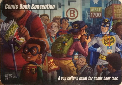 DC Spyfall: Comic Book Convention promo cards