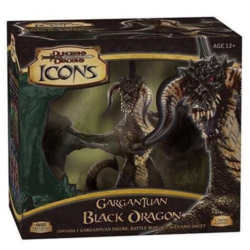 D&D Icons: Gargantuan Black Dragon