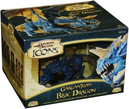 D&D Icons: Gargantuan  Blue Dragon