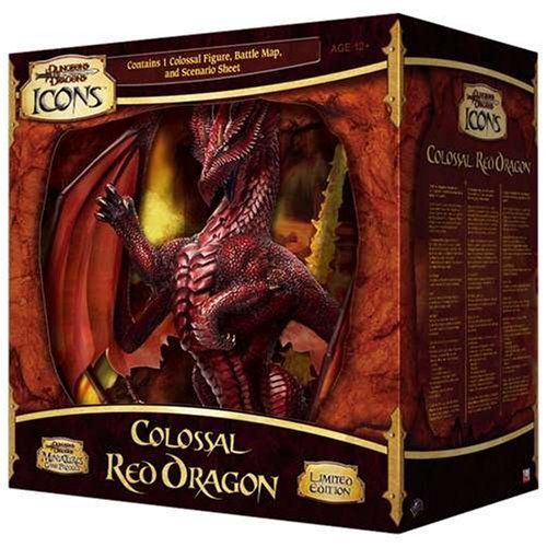 D&D Miniatures Icons: Colossal Red Dragon