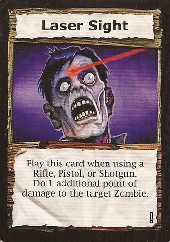 Dead Panic: Laser Sight Promo Card
