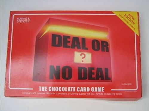 Deal or No Deal: The chocolate card game