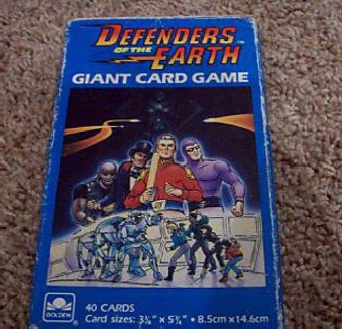 Defenders of the Earth Giant Card Game