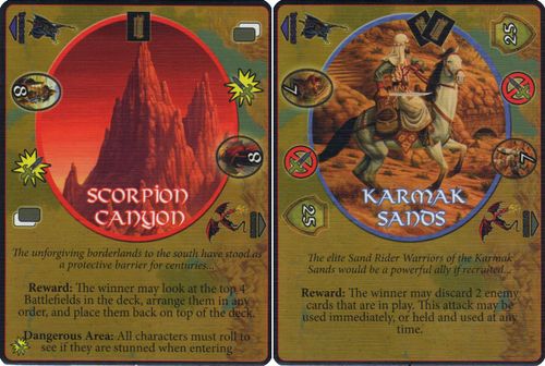 Defenders of the Realm: Battlefields – Scorpion Canyon and Karmak Sands