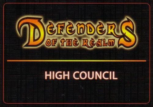 Defenders of the Realm: High Council Cards
