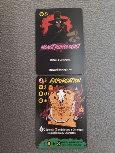Deranged: Monstrumologist & Expurgation Promo Cards