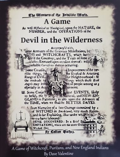 Devil in the Wilderness: A Game of Witchcraft, Puritans, and New England Indians
