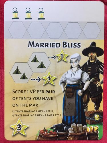Dice Settlers: Married Bliss Promo Card