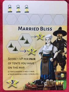 Dice Settlers: Married Bliss Promo Card