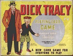 Dick Tracy Playing Card Game
