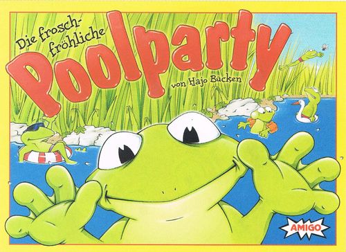 Die frosch-fröhliche Poolparty