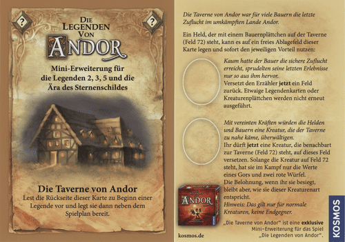 Die Legenden von Andor: Die Taverne von Andor