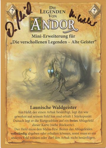 Die Legenden von Andor: Die verschollenen Legenden – Launische Waldgeister