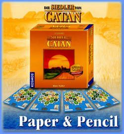 Die Siedler von Catan: Paper & Pencil