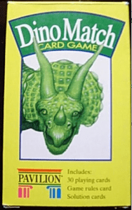Dino Match Card Game