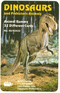 Dinosaurs and Prehistoric Animals Animal Rummy