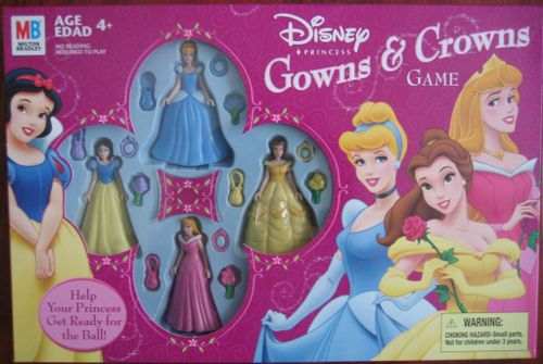 Disney Princess Gowns & Crowns Game