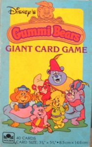 Disney's Gummi Bears Giant Card Game