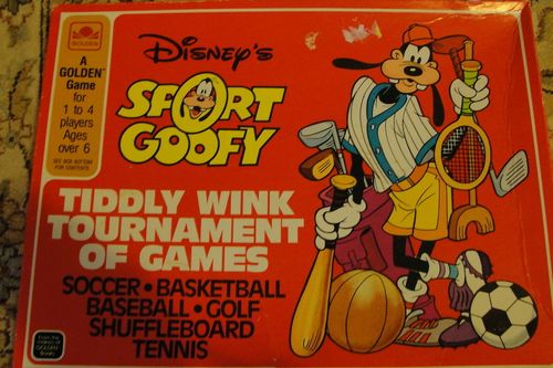 Disney's Sport Goofy Tiddly Wink Tournament of Games