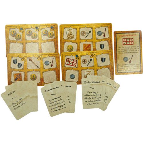 Dogs of War: Tactic Cards & Order of Battle Tiles