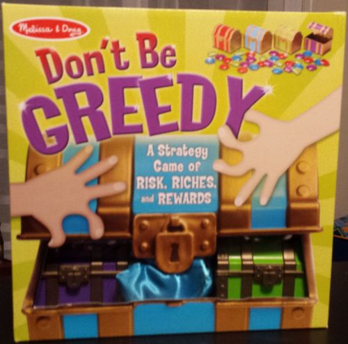 Don't be Greedy