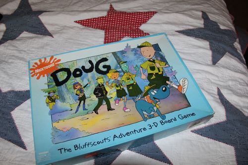 Doug The Bluffscouts' Adventure 3-D Board Game