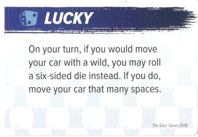 Downforce: Lucky Promo Card