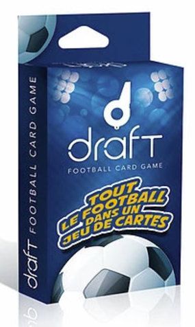 Draft football card game