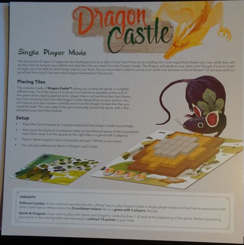 Dragon Castle: Single Player Mode