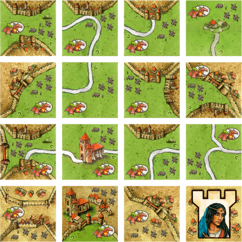 Dragon Killers (fan expansion for Carcassonne)