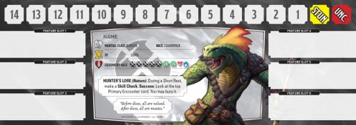 Dragonfire: Ranger Lizardfolk Promo Card