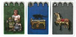 Dragons: Peasants, Black Cat and Steed Promo Cards