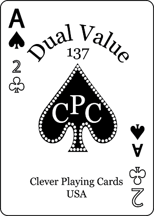 Dual Value Playing Cards