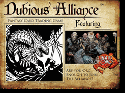 Dubious Alliance Fantasy Card Trading Game