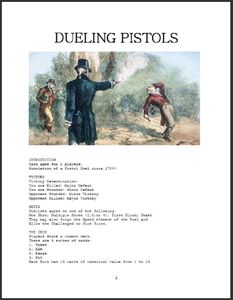 Dueling Pistols