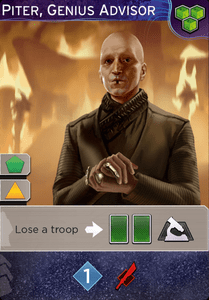 Dune: Imperium – Piter, Genius Advisor Promo Card